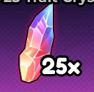 25 Trait Crystals