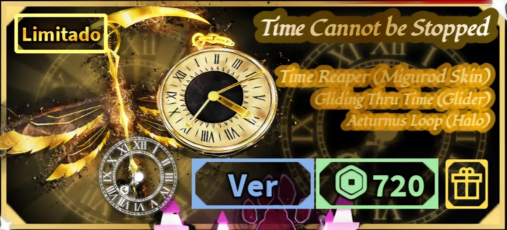 TIME CONNOT BE STOPPED