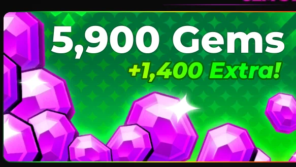 5,900 Gems