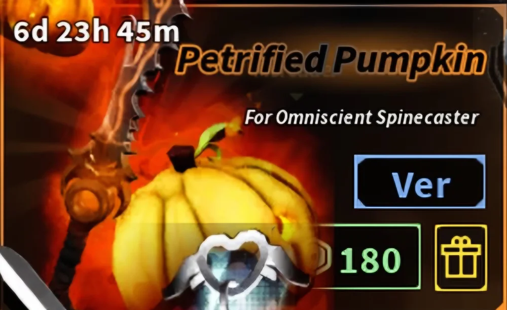 Petrified pumpking