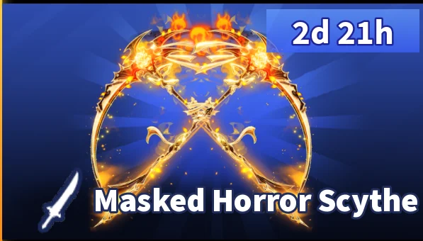 Dual Masked Horror Scythe