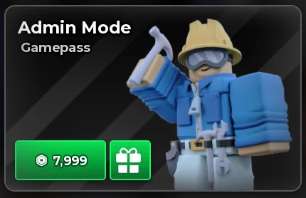 ⚙️ Admin Mode ⚙️ — Tower Defense Simulator