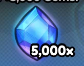 5,000 Gems — Anime Expeditions