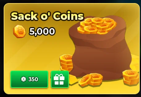 Sack O Coins (5,000)