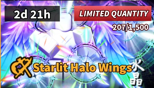 Starlit Halo Wings