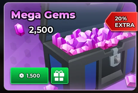 Mega Gems (2,500)