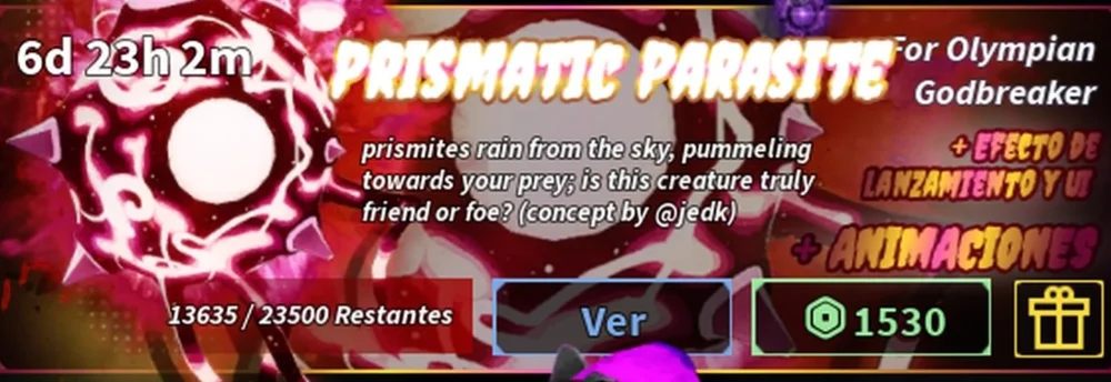 Prismatic parasite