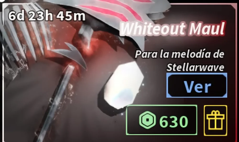 Whiteout maul