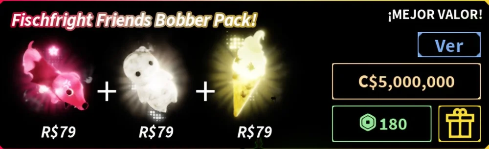 Fischfright friends bobber pack!